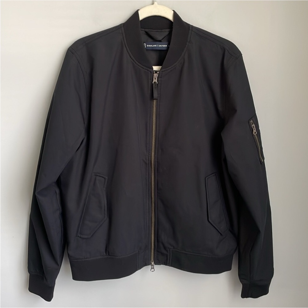 Everlane Uniform Black Bomber Jacket Men’s Medium